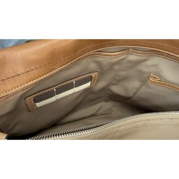 il_fullxfull.7258171929_1kdz.jpg Coach Vintage Leather Messenger Bag Briefcase, Natural Color 2005 5A06
